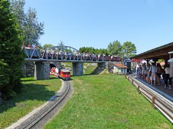 Switzerland: Swiss Vapeur Parc in 1897 Le Bouveret