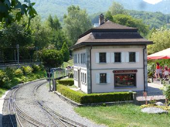 Switzerland: Swiss Vapeur Parc in 1897 Le Bouveret