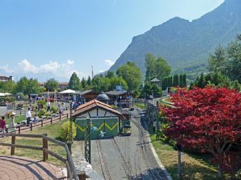 Switzerland: Swiss Vapeur Parc in 1897 Le Bouveret