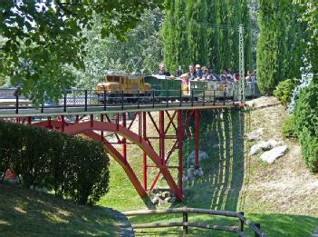 Switzerland: Swiss Vapeur Parc in 1897 Le Bouveret