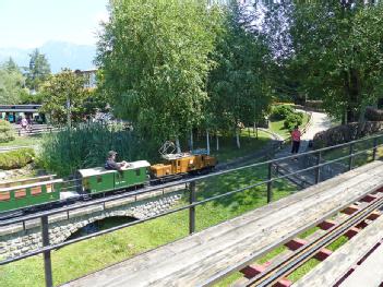 Switzerland: Swiss Vapeur Parc in 1897 Le Bouveret