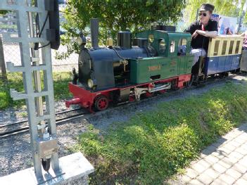 Switzerland: Swiss Vapeur Parc in 1897 Le Bouveret