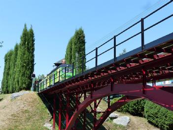 Switzerland: Swiss Vapeur Parc in 1897 Le Bouveret