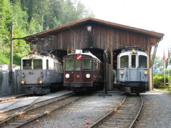 Switzerland: Train Nostalgique du Trient (TNT) in 1920 Martigny