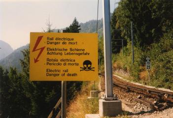 Switzerland: Train Nostalgique du Trient (TNT) in 1920 Martigny