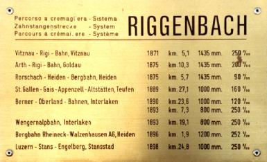 Switzerland: Zahnrad-Denkmal in 6825 Mendrisio - Capolago