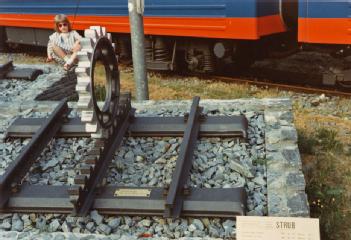 Switzerland: Zahnrad-Denkmal in 6825 Mendrisio - Capolago