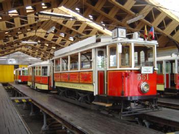 Tschechische Republik: Muzeum městské hromadné dopravy v Praze - Public Transport Museum in 16900 Praha 6 (Prag - Prague)