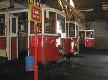 Tschechische Republik: Muzeum městské hromadné dopravy v Praze - Public Transport Museum in 16900 Praha 6 (Prag - Prague)