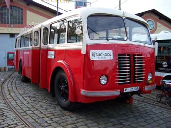 Tschechische Republik: Muzeum městské hromadné dopravy v Praze - Public Transport Museum in 16900 Praha 6 (Prag - Prague)