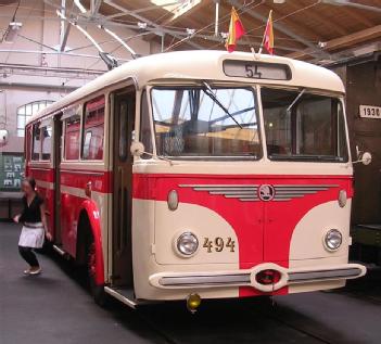 Tschechische Republik: Muzeum městské hromadné dopravy v Praze - Public Transport Museum in 16900 Praha 6 (Prag - Prague)