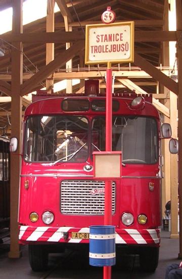 Tschechische Republik: Muzeum městské hromadné dopravy v Praze - Public Transport Museum in 16900 Praha 6 (Prag - Prague)