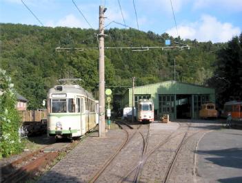 Alemania: Bergisches Straßenbahnmuseum - Bergische Museumsbahnen en 42349 Wuppertal-Kohlfurth