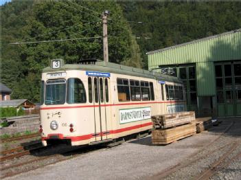 Alemania: Bergisches Straßenbahnmuseum - Bergische Museumsbahnen en 42349 Wuppertal-Kohlfurth