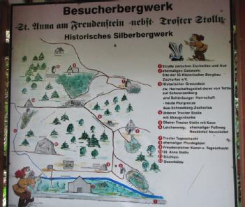 Germany: Besucherbergwerk 'Sankt Anna am Freudenstein nebst Troster Stollen' in 08321 Zschorlau