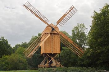 Germany: Bockwindmühle im Hermann-Löns-Park Hannover in 30559 Hannover