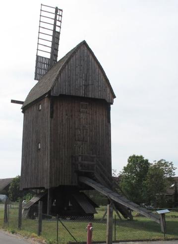Germany: Bockwindmühle 'Döbler' Löbnitz in 04509 Löbnitz
