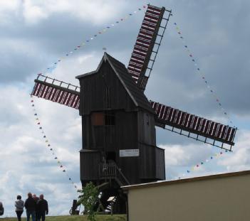 Germany: Bockwindmühle 'Ludwig' Authausen in 04849 Authausen