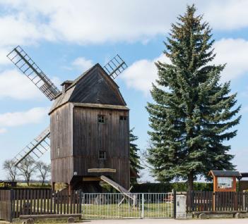 Germany: Bockwindmühle Schmannewitz in 04774 Dahlen OT Schmannewitz