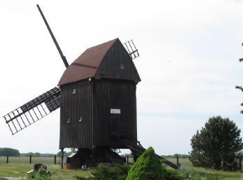 Germany: Bockwindmühle 'Sommerfeld' Tiefensee in 04849 Bad Düben OT Tiefensee