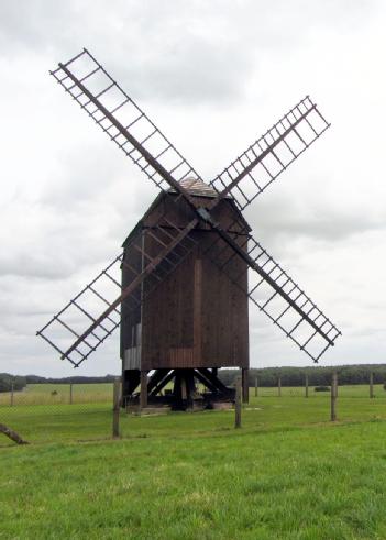 Germany: Bockwindmühle Zeuckritz in 04758 Cavertitz OT Zeuckritz