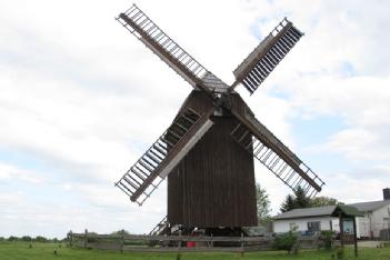 Germany: Bockwindmühle Zwochau in 04509 Zwochau