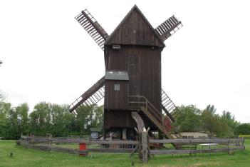 Germany: Bockwindmühle Zwochau in 04509 Zwochau