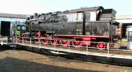 Germany: Eisenbahnmuseum Arnstadt in 99310 Arnstadt