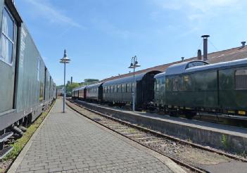 Allemagne: Eisenbahnmuseum Losheim à 66679 Losheim am See