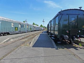 Allemagne: Eisenbahnmuseum Losheim à 66679 Losheim am See