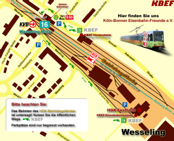 Germany: Eisenbahnmuseum und Museumsbahnhof der Köln-Bonner Eisenbahnfreunde KBEF in 50389 Wesseling