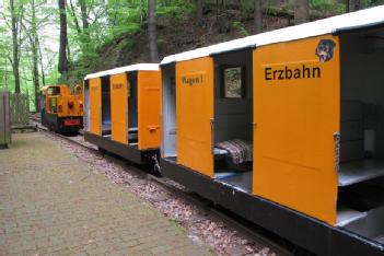 Germany: ERZBAHN - historische Bergwerksbahn in Schönborn-Dreiwerden in 09661 Rossau OT Schönborn-Dreiwerden