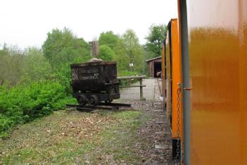 Germany: ERZBAHN - historische Bergwerksbahn in Schönborn-Dreiwerden in 09661 Rossau OT Schönborn-Dreiwerden