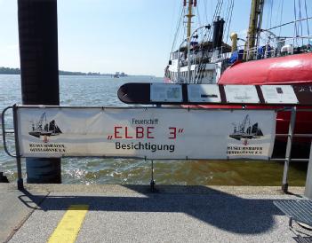 Germany: Feuerschiff Elbe 3 im Museumshafen Övelgönne in 22763 Hamburg