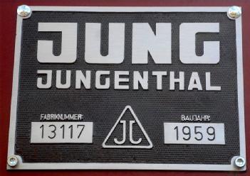 Germany: Jung - Lokdenkmal in 57584 Kirchen - Jungenthal