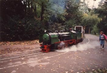 Germany: Killesbergbahn im Höhenpark Killesberg in 70192 Stuttgart