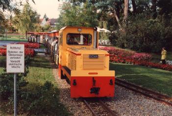 Germany: Killesbergbahn im Höhenpark Killesberg in 70192 Stuttgart