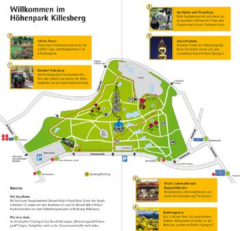 Germany: Killesbergbahn im Höhenpark Killesberg in 70192 Stuttgart