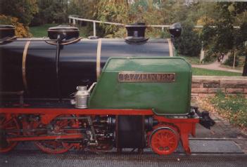 Germany: Killesbergbahn im Höhenpark Killesberg in 70192 Stuttgart