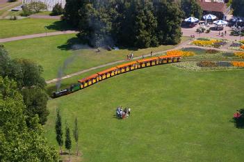 Germany: Killesbergbahn im Höhenpark Killesberg in 70192 Stuttgart