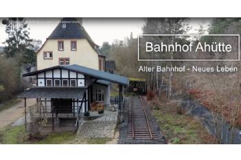 Germany: Kulturdenkmal 'Historischer Bahnhof Üxheim-Ahütte' in 54579 Üxheim-Ahütte