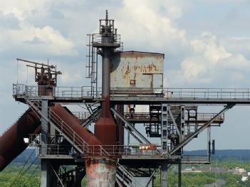 Germany: Landschaftspark Duisburg-Nord mit ehemaligem Hochofenwerk Duisburg Meidernich in 47137 Duisburg