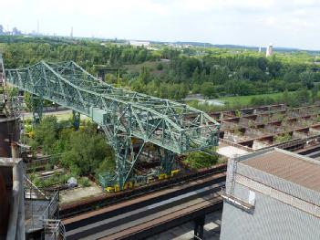 Germany: Landschaftspark Duisburg-Nord mit ehemaligem Hochofenwerk Duisburg Meidernich in 47137 Duisburg