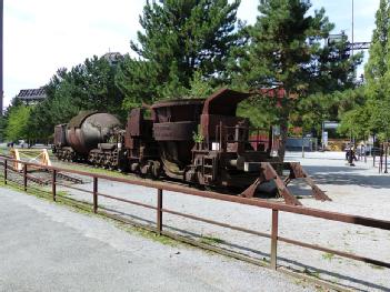 Germany: Landschaftspark Duisburg-Nord mit ehemaligem Hochofenwerk Duisburg Meidernich in 47137 Duisburg