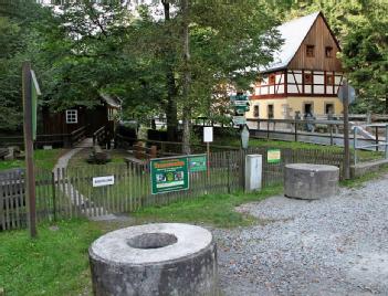 Germany: Neumann-Mühle - Technisches Denkmal am Eingang Großer Zschand in 01855 Ottendorf