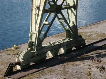 Germany: Portalkräne im Petroleumhafen in 44147 Dortmund