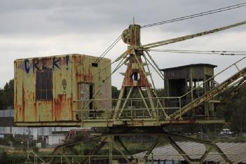 Germany: Portalkran im Petroleumhafen in 44147 Dortmund