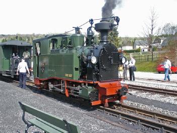 Germany: Preßnitztalbahn in 09477 Jöhstadt