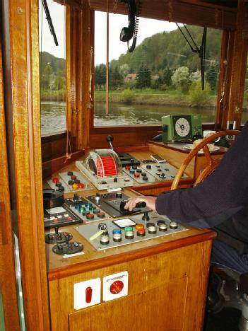 Germany: Sächsische Dampfschiffahrt - Raddampfer Kurort Rathen in 01067 Dresden