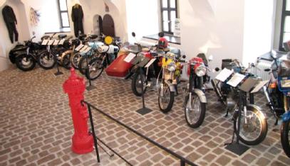 Germany: Schloss Wildeck mit Motorradausstellung 'MotorradTRäume' in 09405 Zschopau